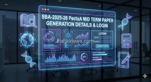 SBA-2025-26 PectaA Mid Term Paper Generation Details & Login Guide SBA-2025-26 PectaA Mid Term Paper Generation Details & Login Guide